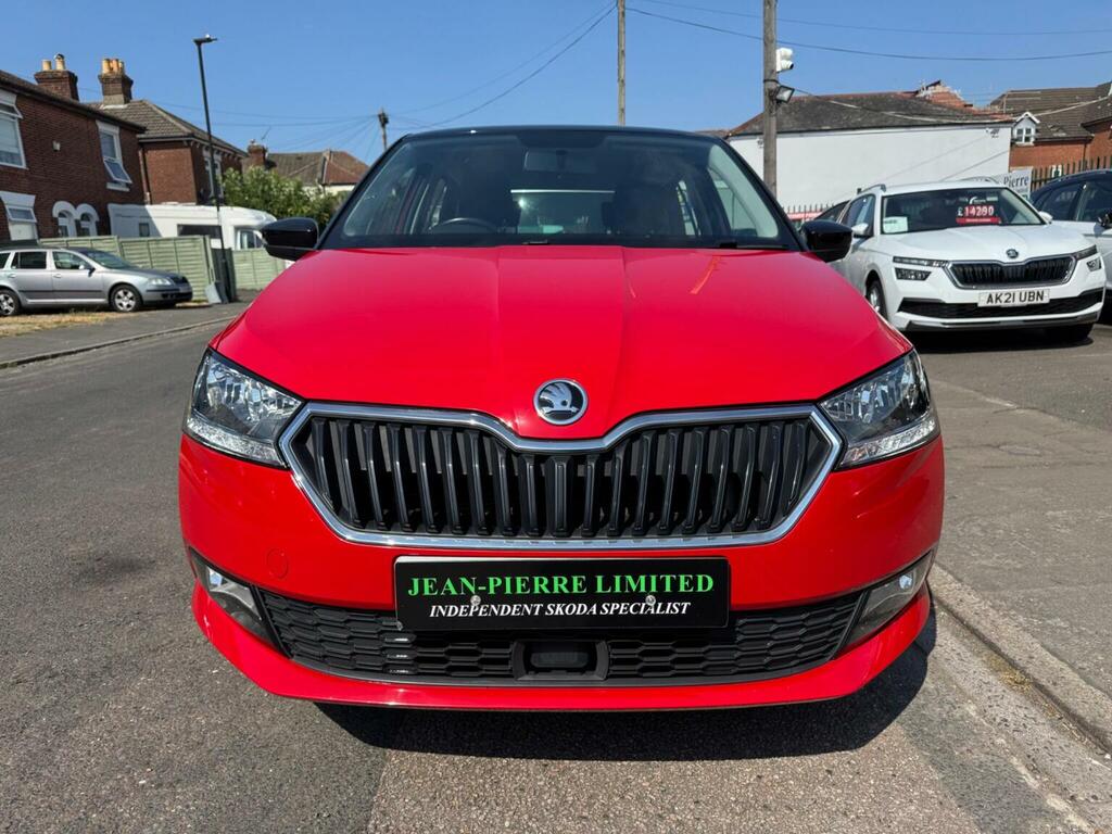 Skoda Fabia 1.0 Colour Edition Euro 6 Ss Red #2