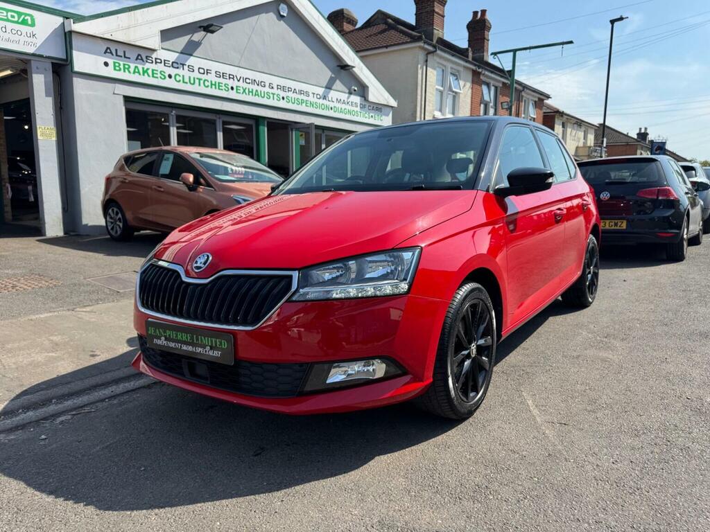 Skoda Fabia 1.0 Colour Edition Euro 6 Ss Red #3