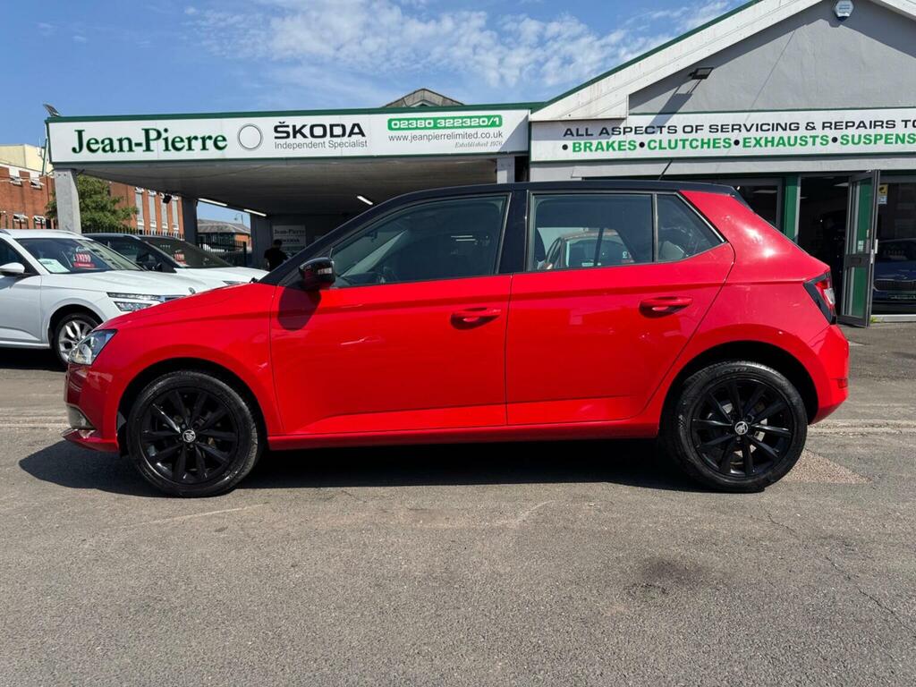 Skoda Fabia 1.0 Colour Edition Euro 6 Ss Red #5