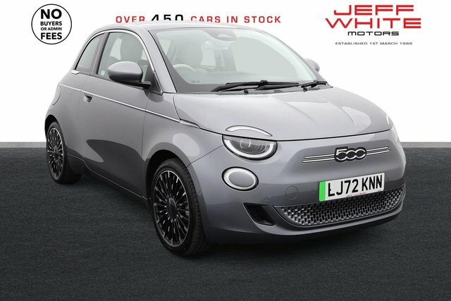 Fiat 500E La Prima Grey