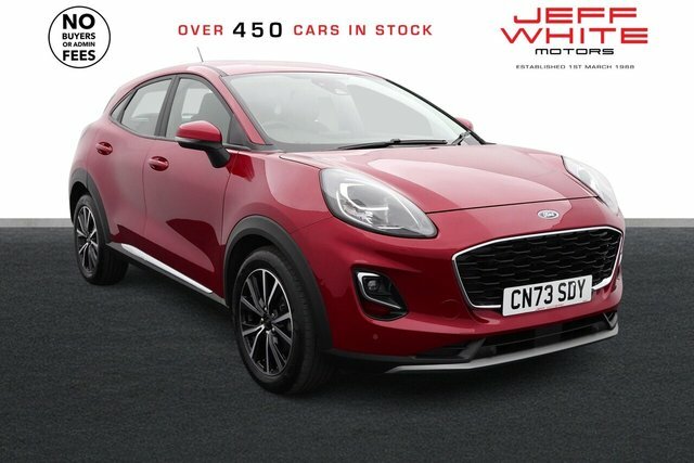 Ford Puma Ecoboost Mhev Titanium Red