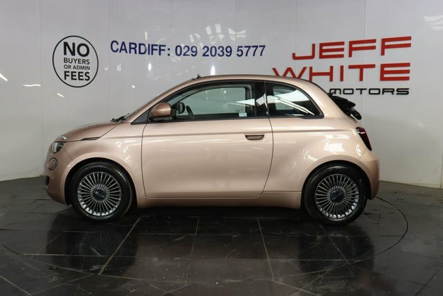 Fiat 500E C Icon Convertible Sat Nav, Gold #6