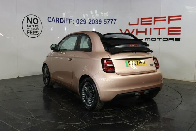 Fiat 500E C Icon Convertible Sat Nav, Gold #5