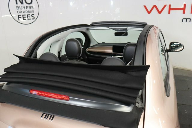 Fiat 500E C Icon Convertible Sat Nav, Gold #2