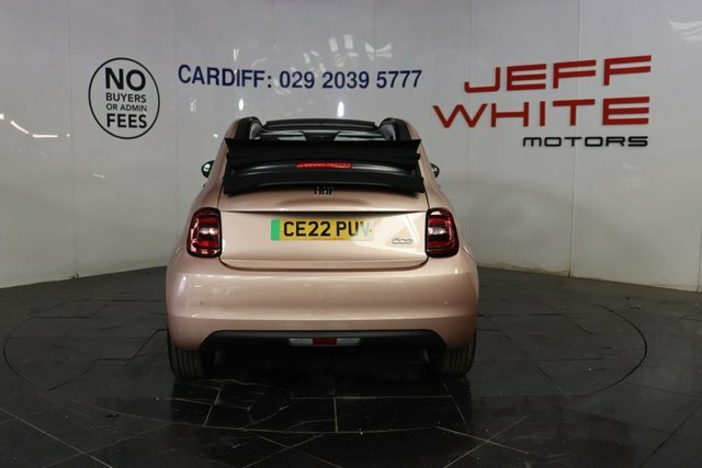 Fiat 500E C Icon Convertible Sat Nav, Gold #4