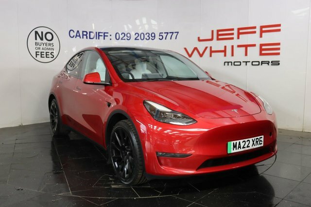 Tesla Model Y Motor Long Range Red