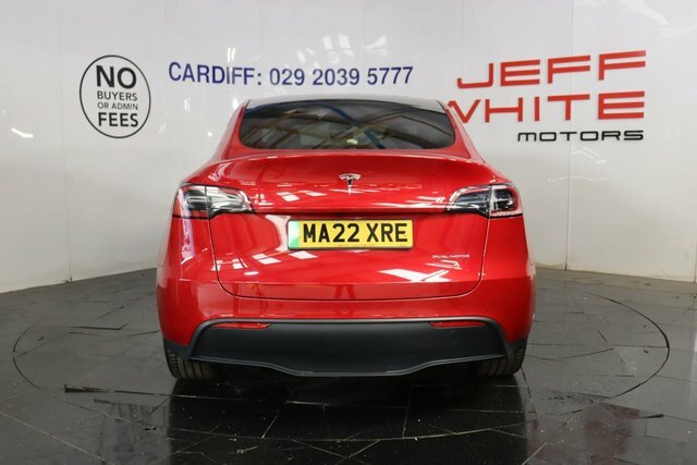 Tesla Model Y Motor Long Range Red #4