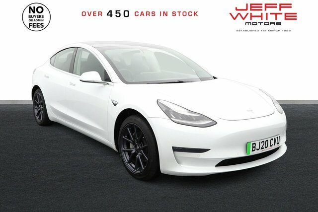 Tesla Model 3 Motor Long Range Saloon BJ20CVU White