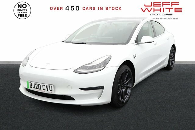 Tesla Model 3 Motor Long Range Saloon BJ20CVU White #5