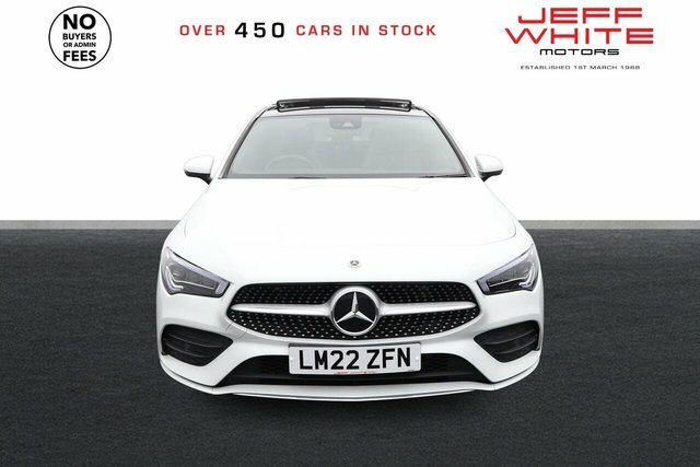 Mercedes-Benz CLA Class Cla200 Amg Line Premium White #4