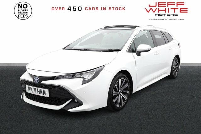Toyota Corolla Vvt-h Design Touring MK71HWM White #4