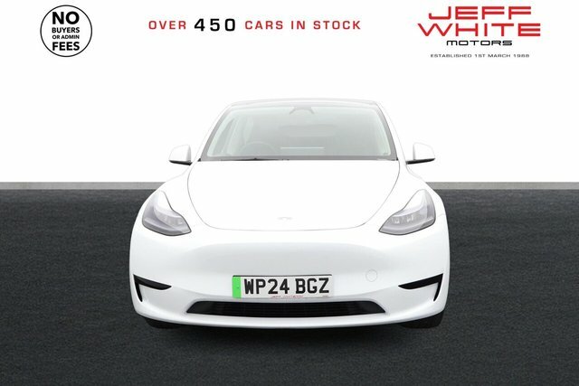 Tesla Model Y Rwd Full Leather, White #4