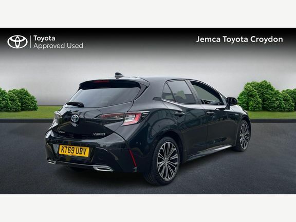 Toyota Corolla Design 2.0 Hybrid Hb Trk Black #2