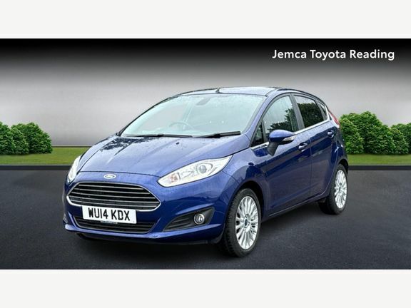 Ford Fiesta 1.0T Ecoboost Titanium Euro 5 Ss WU14KDX Blue #3