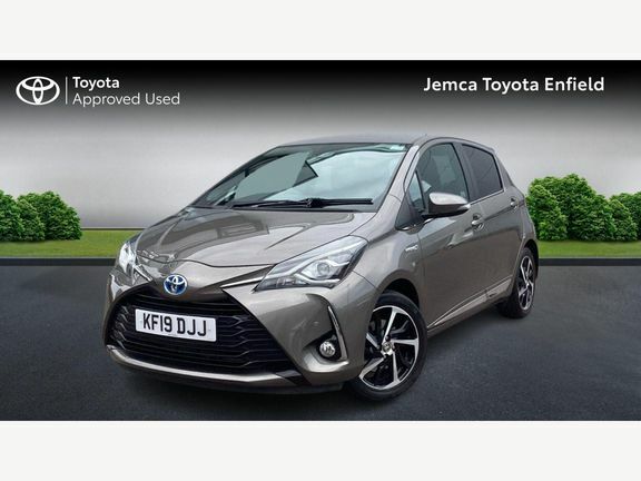 Toyota Yaris 1.5 Vvt-h Excel E-cvt Euro 6 Ss KF19DJJ Brown #3