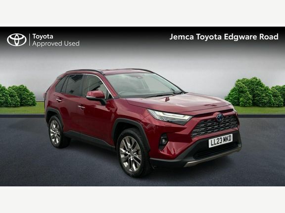 Toyota Rav 4 Excel 2.5 Hybrid Fwd Red
