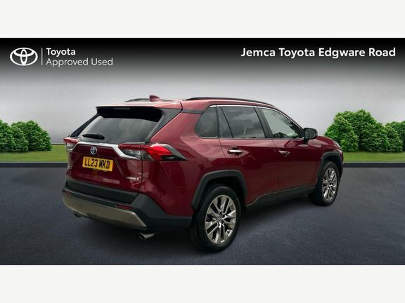 Toyota Rav 4 Excel 2.5 Hybrid Fwd LL23MKD Red #2