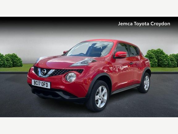 Nissan Juke 1.6 Visia Euro 6 Red #3