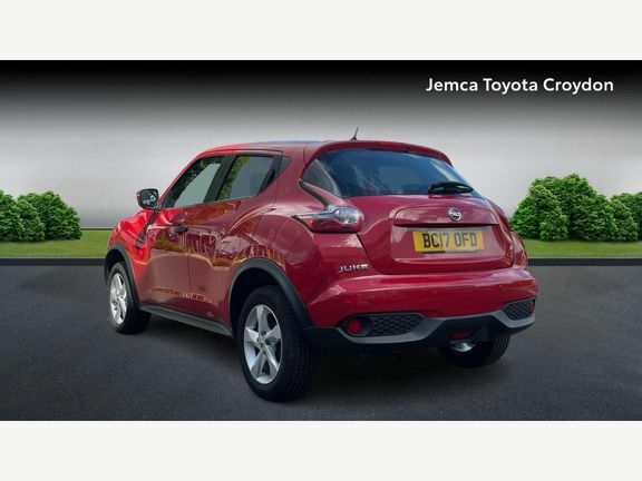 Nissan Juke 1.6 Visia Euro 6 Red #4