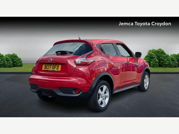 Nissan Juke 1.6 Visia Euro 6 Red #2