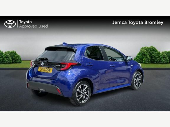 Toyota Yaris Yaris Design 1.5 Hybrid LR71OSW Blue #2