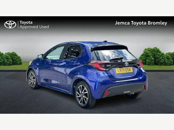 Toyota Yaris Yaris Design 1.5 Hybrid LR71OSW Blue #4