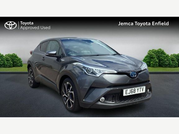 Toyota C-Hr 1.8 Vvt-h Design Cvt Euro 6 Ss Grey