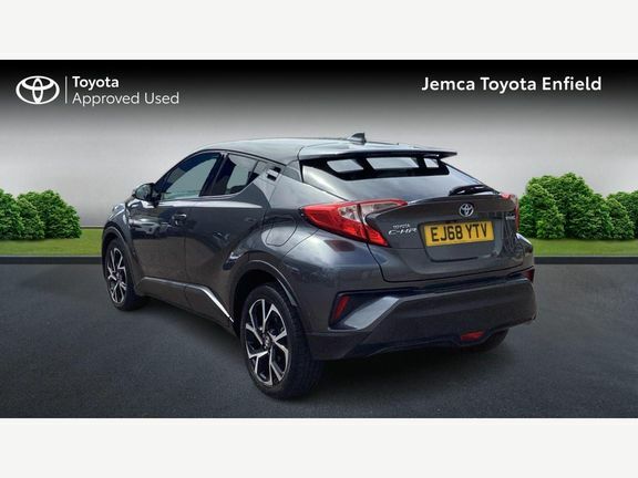 Toyota C-Hr 1.8 Vvt-h Design Cvt Euro 6 Ss EJ68YTV Grey #4
