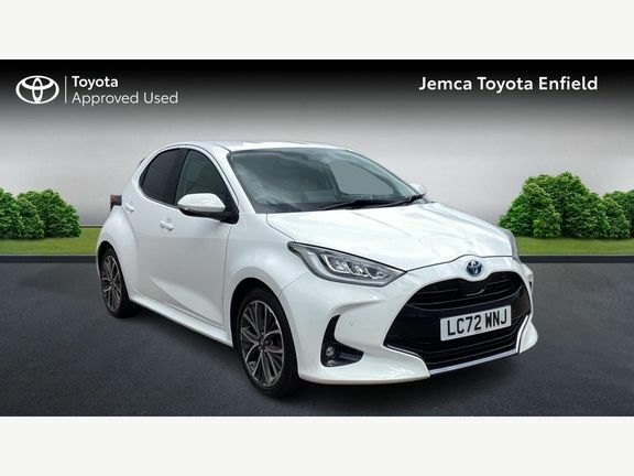 Toyota Yaris Excel White