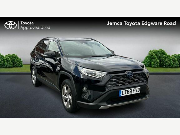 Toyota Rav 4 2.5 Vvt-h Excel Cvt 4Wd Euro 6 Ss LT69FVD Black