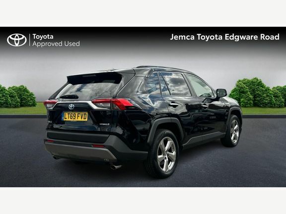 Toyota Rav 4 2.5 Vvt-h Excel Cvt 4Wd Euro 6 Ss LT69FVD Black #2