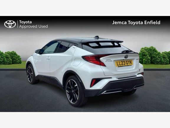 Toyota C-Hr Gr Sport 1.8 White #4
