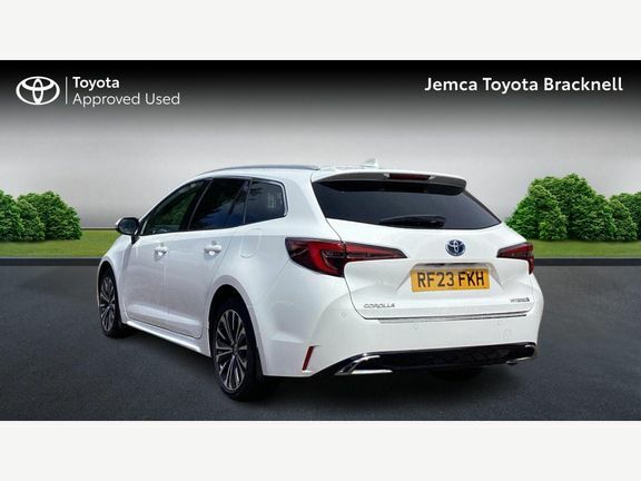 Toyota Corolla Design 1.8 Ts Pan White #4