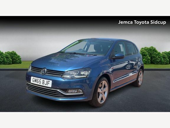 Volkswagen Polo 1.0 Tsi Bluemotion Tech Sel Euro 6 Ss GM65BJF Blue #3