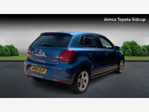 Volkswagen Polo 1.0 Tsi Bluemotion Tech Sel Euro 6 Ss GM65BJF Blue #2