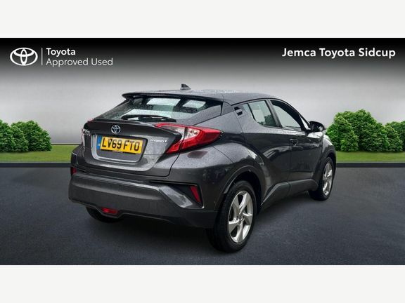 Toyota C-Hr 1.8 Vvt-h Icon Cvt Euro 6 Ss Grey #2