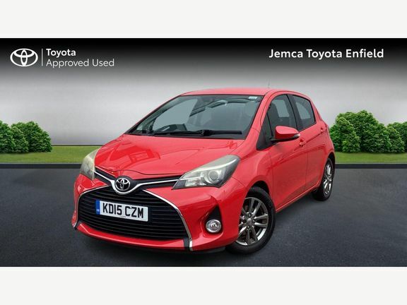 Toyota Yaris Icon 1.4D M Euro 6 Red #3