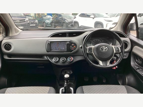 Toyota Yaris Icon 1.4D M Euro 6 Red #6