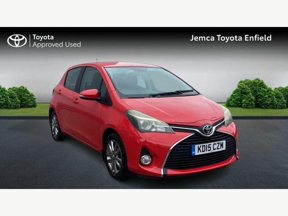 Toyota Yaris Icon 1.4D M Euro 6 Red