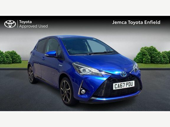 Toyota Yaris Design Hybrid CA67PDU Blue