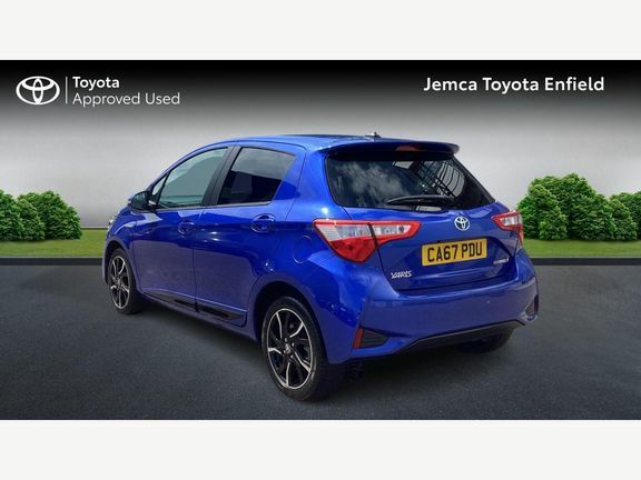 Toyota Yaris Design Hybrid CA67PDU Blue #4