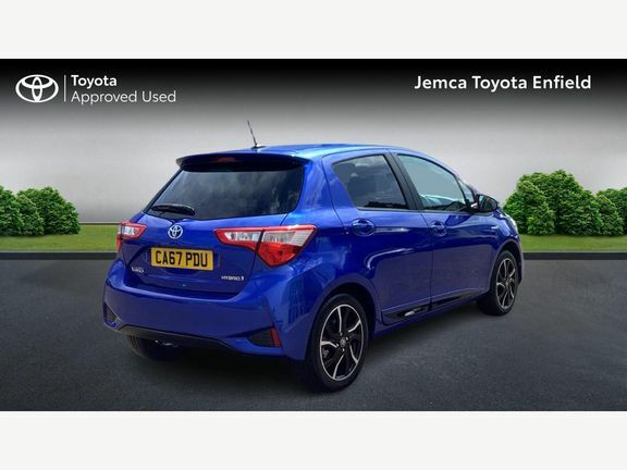 Toyota Yaris Design Hybrid CA67PDU Blue #2