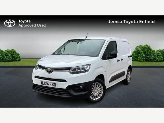 Toyota Proace City 1.5 Bluehdi Icon Short Panel Van Swb Euro 6 Ss White #2