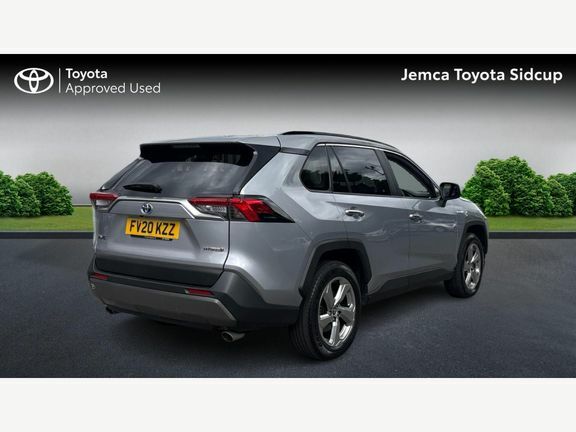 Toyota Rav 4 Excel 2.5 Hybrid Awd-i Jbl Silver #2