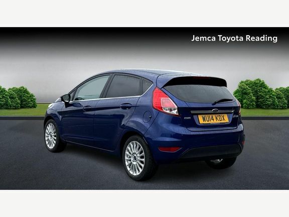 Ford Fiesta 1.0T Ecoboost Titanium Euro 5 Ss Blue #4