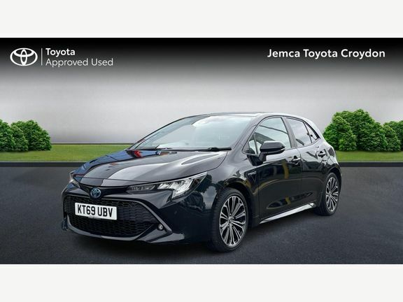 Toyota Corolla Design 2.0 Hybrid Hb Trk Black #3