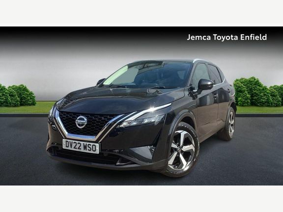 Nissan Qashqai 1.3 Dig-t Mhev N-connecta Euro 6 Ss DV22WSO Black #3