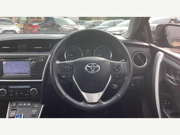 Toyota Auris 1.8 Hybrid Excel Cvt Hatchback Blue #7