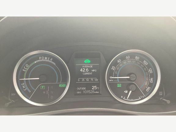 Toyota Auris 1.8 Hybrid Excel Cvt Hatchback Blue #11