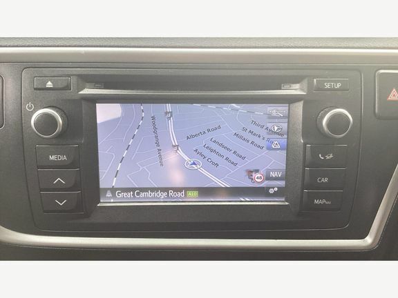 Toyota Auris 1.8 Hybrid Excel Cvt Hatchback Blue #9